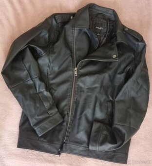 Predám novú pánsku koženú bundu, kabát