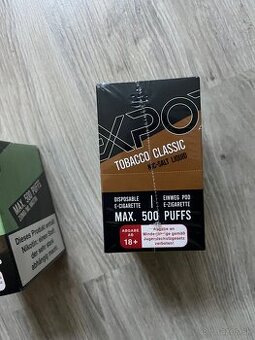 jednorazové elektronické 12ks v balení -12€ krabica