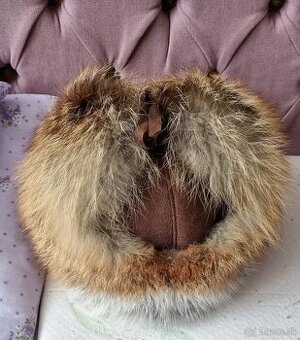 Predám ušianku, baranicu z pravej líšky