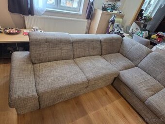 Rohova sedacia suprava (rozkladacia s uloznym priestorom)