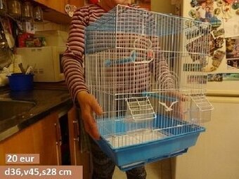 klietka pre vtaky (3ks)