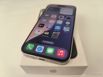 apple iphone 15 PRO 128gb White Titanium / Batéria 100%