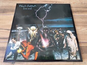 Lp BLACK SABBATH  - Live Evil .