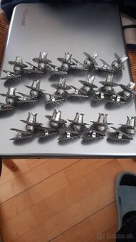 vianočne štipce na sviečky