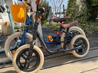 Detské odrážadlo RunRide 500 10-palcové čierno