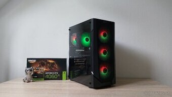 Herné pc i7 8700 3.60ghz 1TB NVME/32GB DDR4/RTX4060TI 8GB