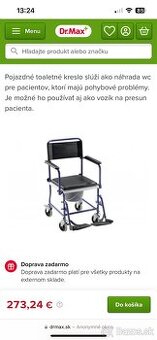 Predám toaletné kreslo.