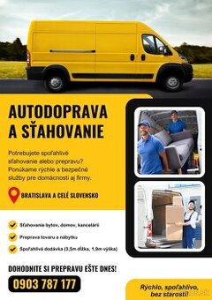 Autodoprava, sťahovanie, vypratávanie .... - 1