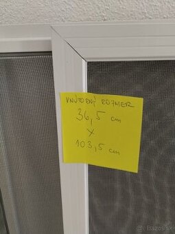 Predám sieťky na okná - nepoužité