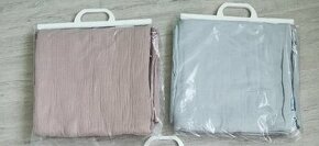 Mušelínové obliečky- Grey, Rose