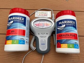 MARIMEX tester chlóru + pH, pH-, alkalita Plus - NOVE