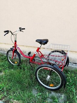 Trojkolesový bicykel trojkolka