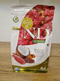 Granule N&D quinoa skin&coat duck mini