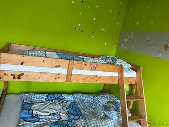 Detská poschodová postel
