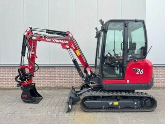 minibager Yanmar SV26 rýpadlo (3 ton) + tiltrotátor rototilt