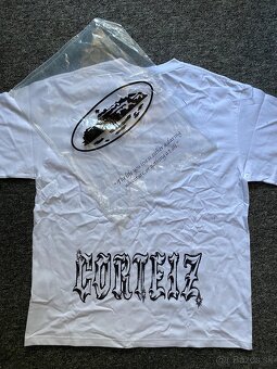 Corteiz Gothic Tee White