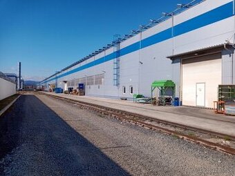 Na prenájom výrobná hala 5000 m2 Vlkanová
