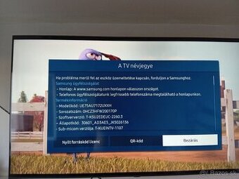 Elado Smart tv Samsung 4K 191 cm