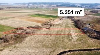 Podhorany – 5.351 m2 ORNÁ PÔDA v podiele 1/1 – Predaj