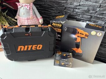 Akumulátorová AKU vŕtačka Niteo 20V Max s akumulatorom