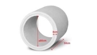 Predám betónové skruže a poklopy