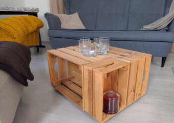 konferencny stolik z debniciek s kolieskami - 1