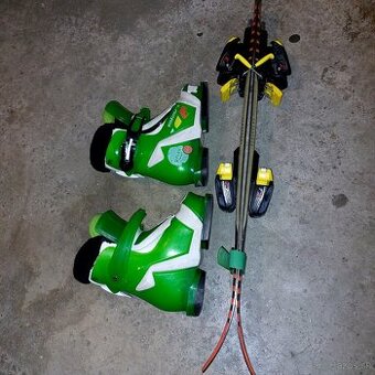 Prve detske lyze aj s lyziarkami - 1