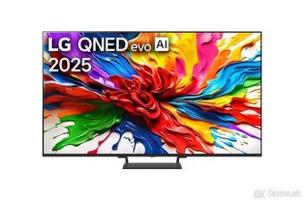 Nový 65" TV LG QNED evo AI QNED93 MiniLED 4K Smart TV 2025