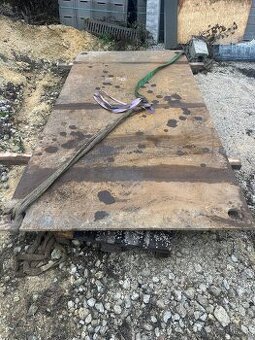 Železné platne pochodzné prejazdy