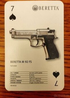 Hracie karty zbrane Umarex