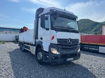 Mercedes valník- hydraulická ruka PALFINGER, EURO 6 TOP STAV