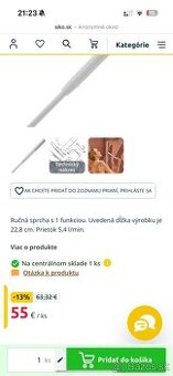 Spchoa hlavica Hansgrohe