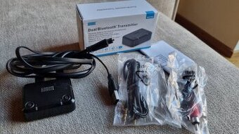 bluetooth transmiter dvojity vysielac zvuku pre TV televizor