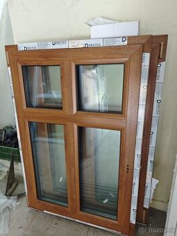 Nove plastove okno Drutex trojsklo 2 kusy