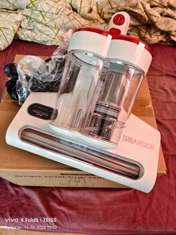 Vysávač na roztoče Smarock S10 500W,13kPa,UV,sterilizacia...