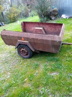 Privesny vozik bez spz