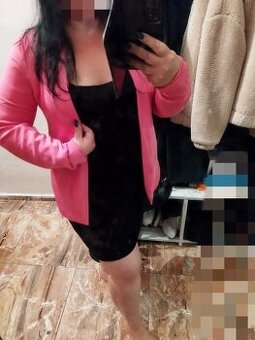 Ruzove sako - kardigan amisu