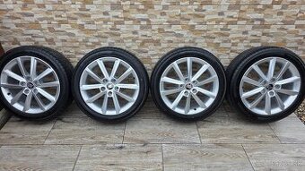 Predám org Škoda TERON elektrony 5x112 R17 Yokohama 225/45
