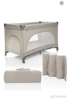 Cestovná postieľka ZOPA béžová