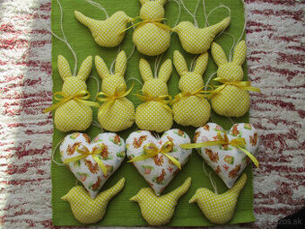 Veľkonočné šité dekorácie