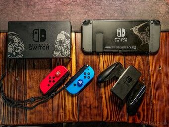 Nintendo Switch Diablo edícia + 15 hier, ovládač, prísluš.