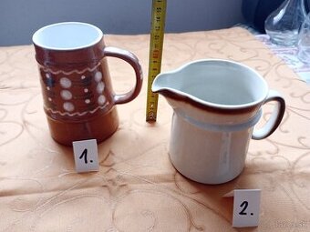 Keramika - krígeľ, mliečnik