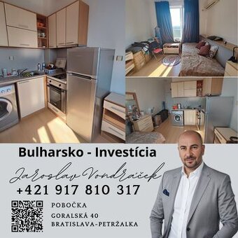 EXKLUZÍVNE Skvelá investícia kompaktné štúdio 4 km od Slne