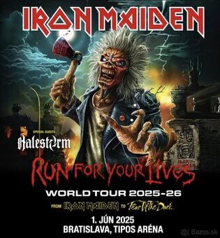 IRON MAIDEN - NEJLEPŠÍ SEZENÍ - 1-4 VSTUPENKY