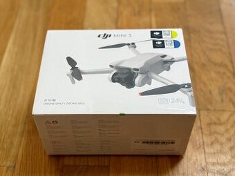 Predám dron DJI mini 3 nový