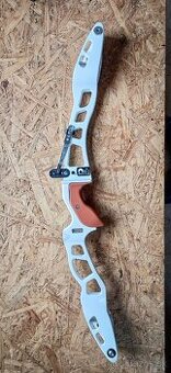 Olympijský luk, 25", pravacky stred Decut Basha, biely, ILF