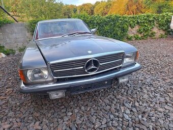 MERCEDES SLC 350 BENZÍN MANUÁL ROK 1975