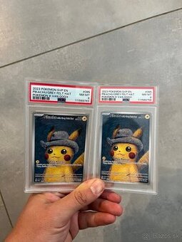 Pikachu van gogh psa 8 graded pokemon