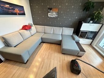 Predam rozkladaci gauc do tvaru U s uloznym priestorom