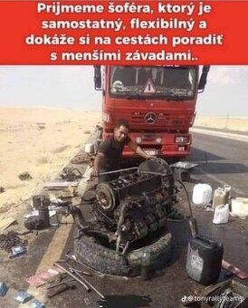 Vodič plachtovej dodávky